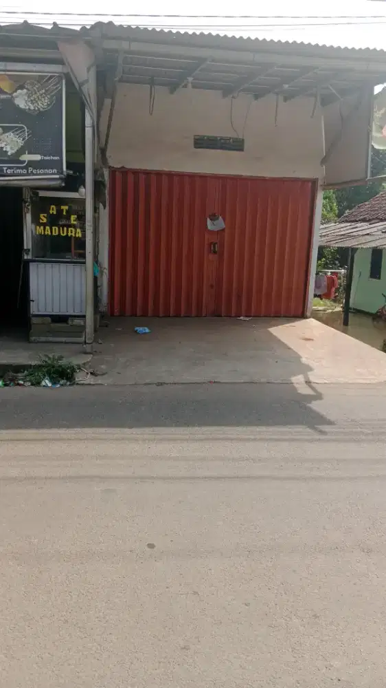 Jual toko pinggir jalan, jln Jatayu dekat kantor kecamatan