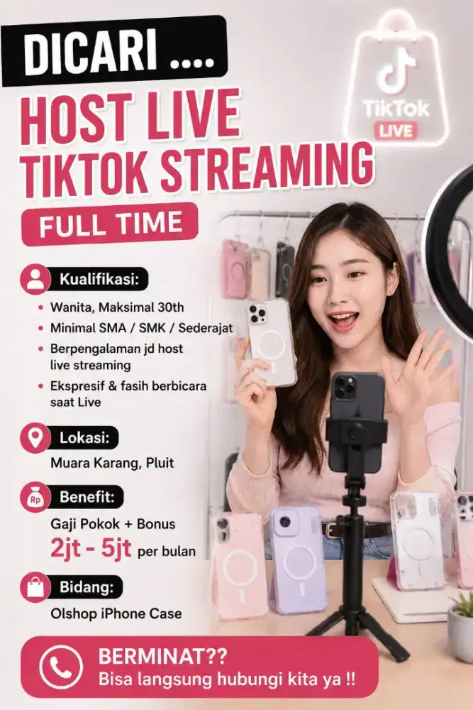 HOST LIVE BAGIAN PENJUALAN