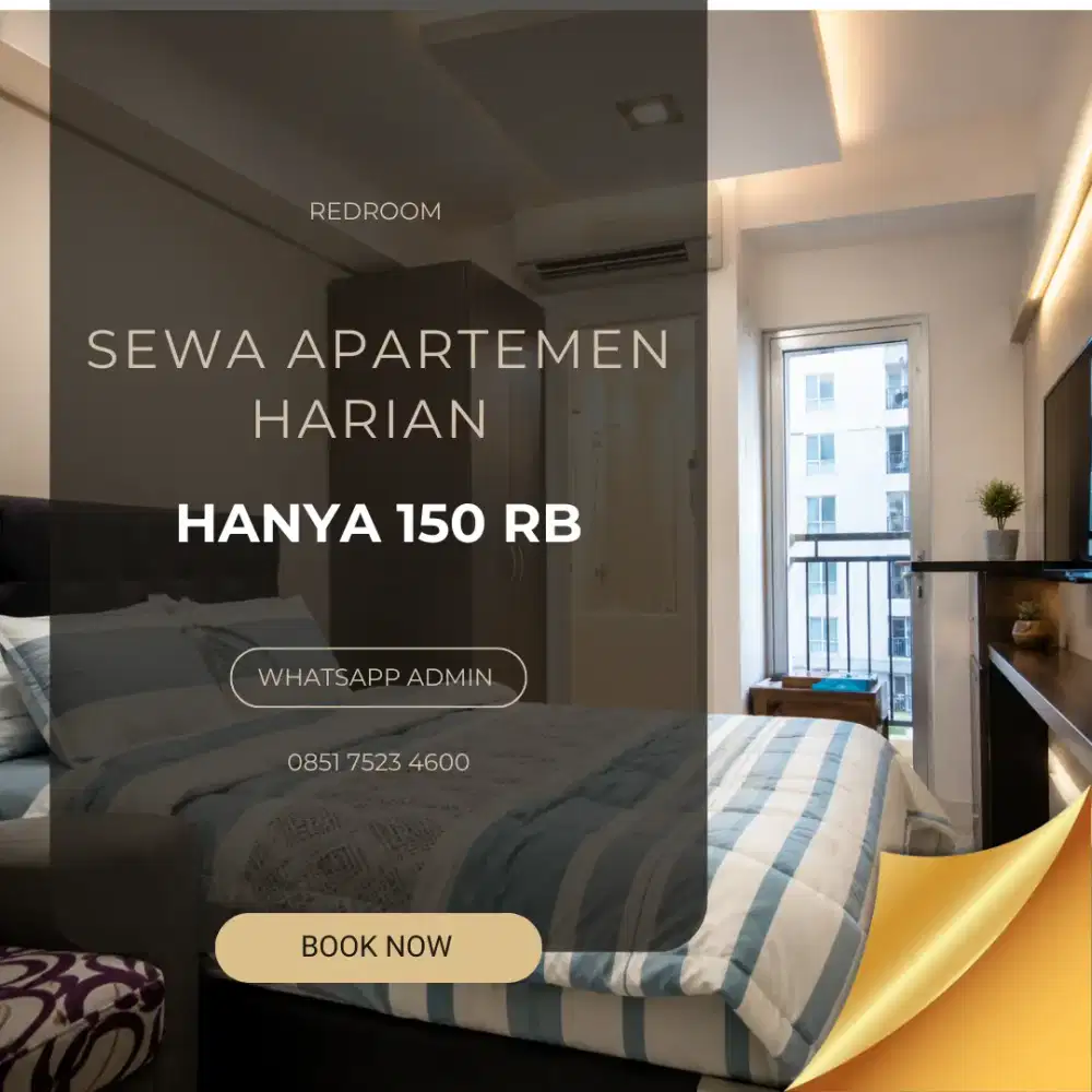 sewa transit harian apartemen Green Pramuka city Jakarta pusat