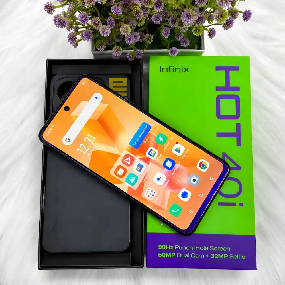 Infinix Hot 40i 8+8/256 Fullset Nominus