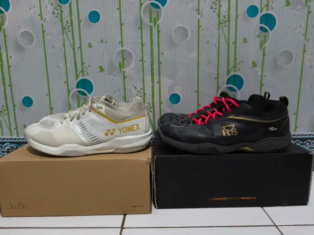 Sepatu Yonex Strider Wide dan RS SND 04 Ltd