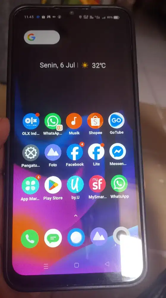 Realme c12 ram 3/32+ carger.