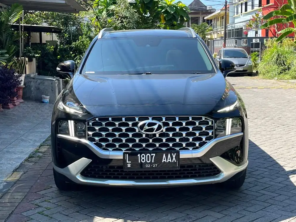 LOW KM 37rb - HYUNDAI SANTA FE DIESEL 2.2 SIGNATURE 2021 AT PMK 2022