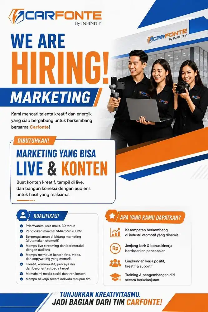 Marketing sales counter