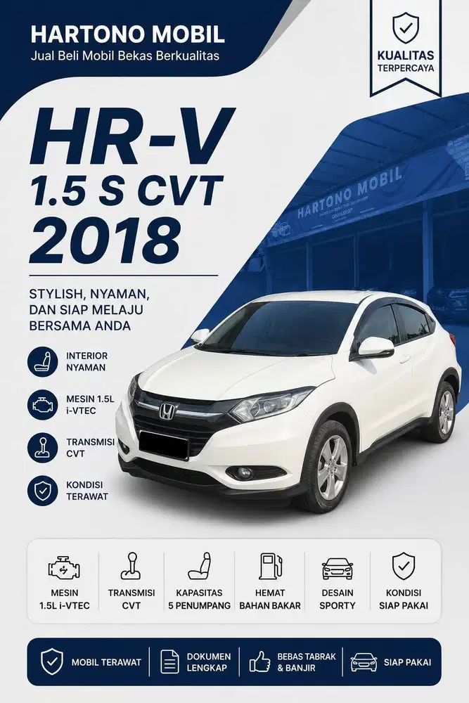 HR-V 1.5 S CVT 2018