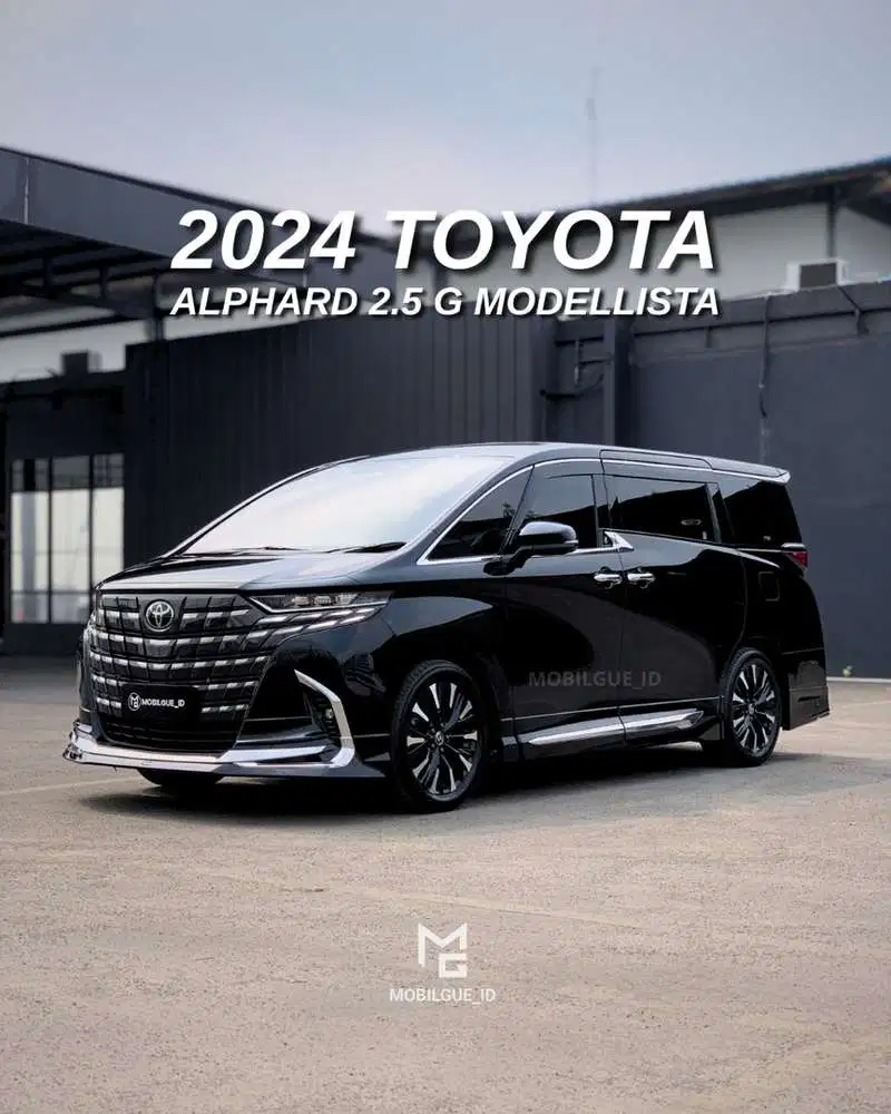 Toyota Alphard 2024 Bensin