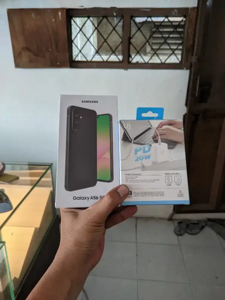 [ Fast respon WA ] Samsung Galaxy A56 5G 8/256 + Charger Garansi 1thn