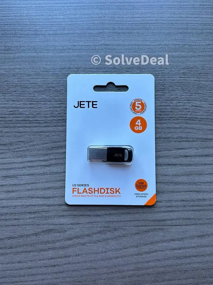 Jete Flashdisk U3 Series 4GB High Speed USB Flash Drive