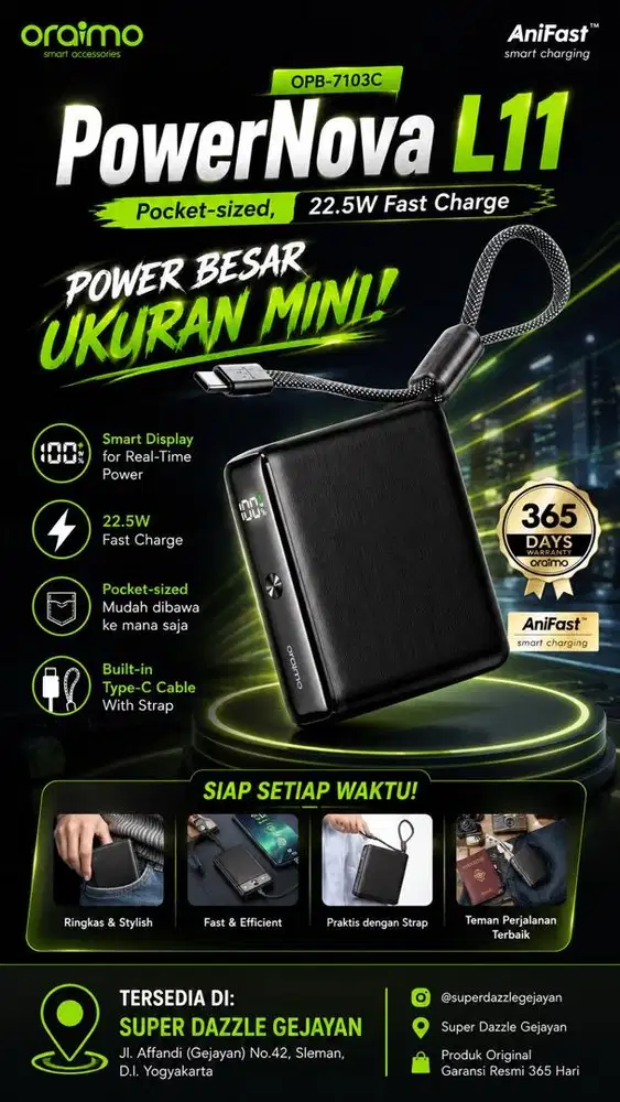Oraimo PowerNova L1 OPB-7103C
