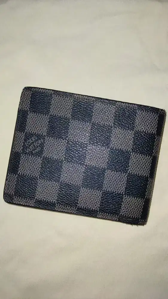 PRELOVED Louis Vuitton Slender Wallet Damier Graphite