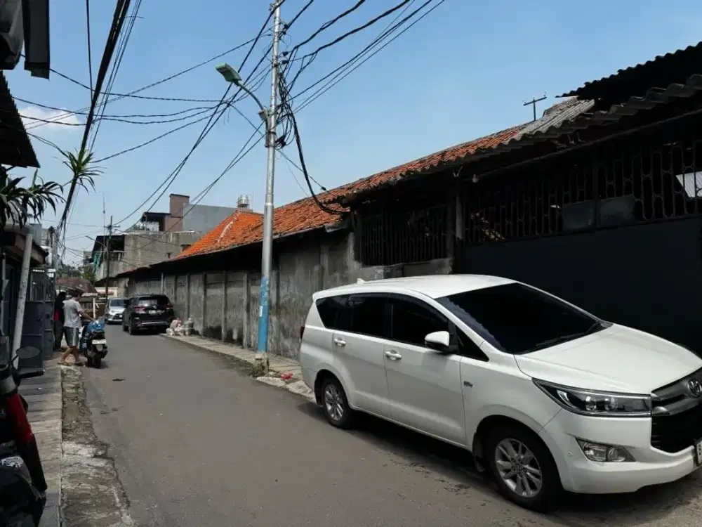 Dijual Gudang Ex Pabrik Hitung Tanah di Tambora Jembatan Dua Angke Jakarta Barat