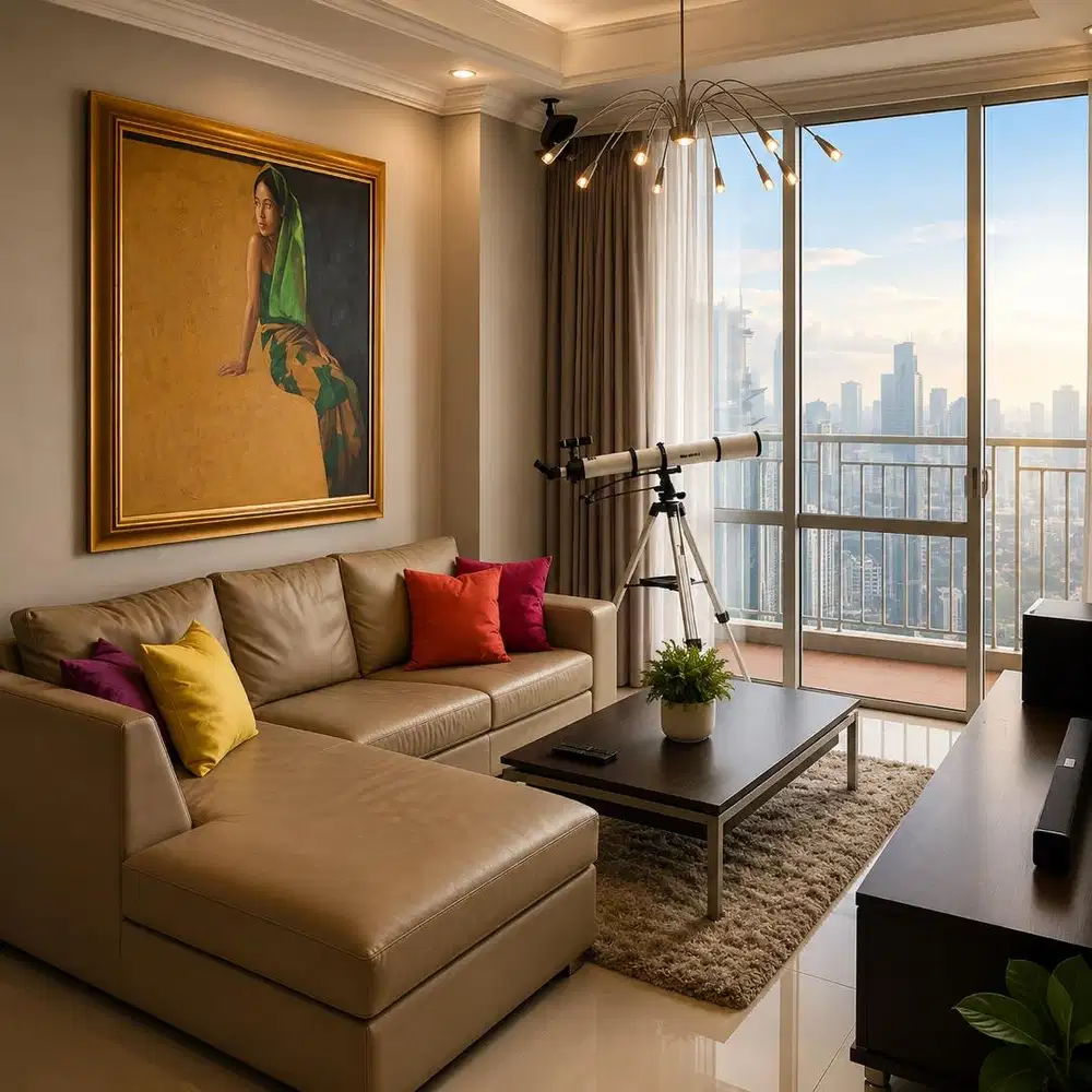 DISEWA Apartemen Denpasar Residence Kuningan City 1BR 1Bath