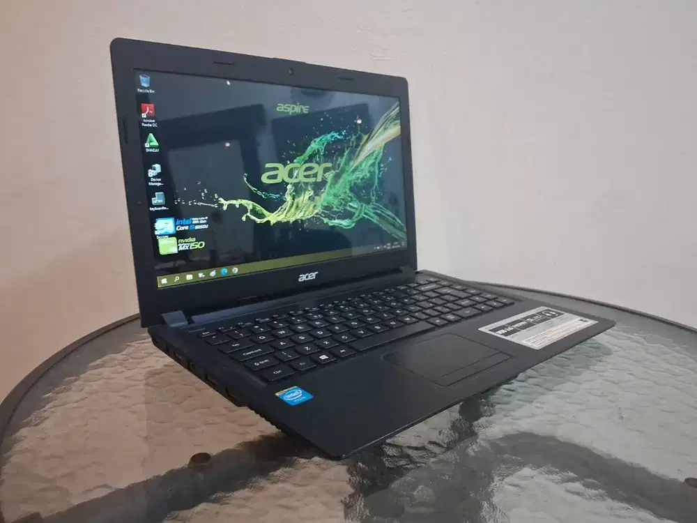 ACER RAM 4GB 500GB 14in Normal Laptop Mulus Garansi Toko FISIK