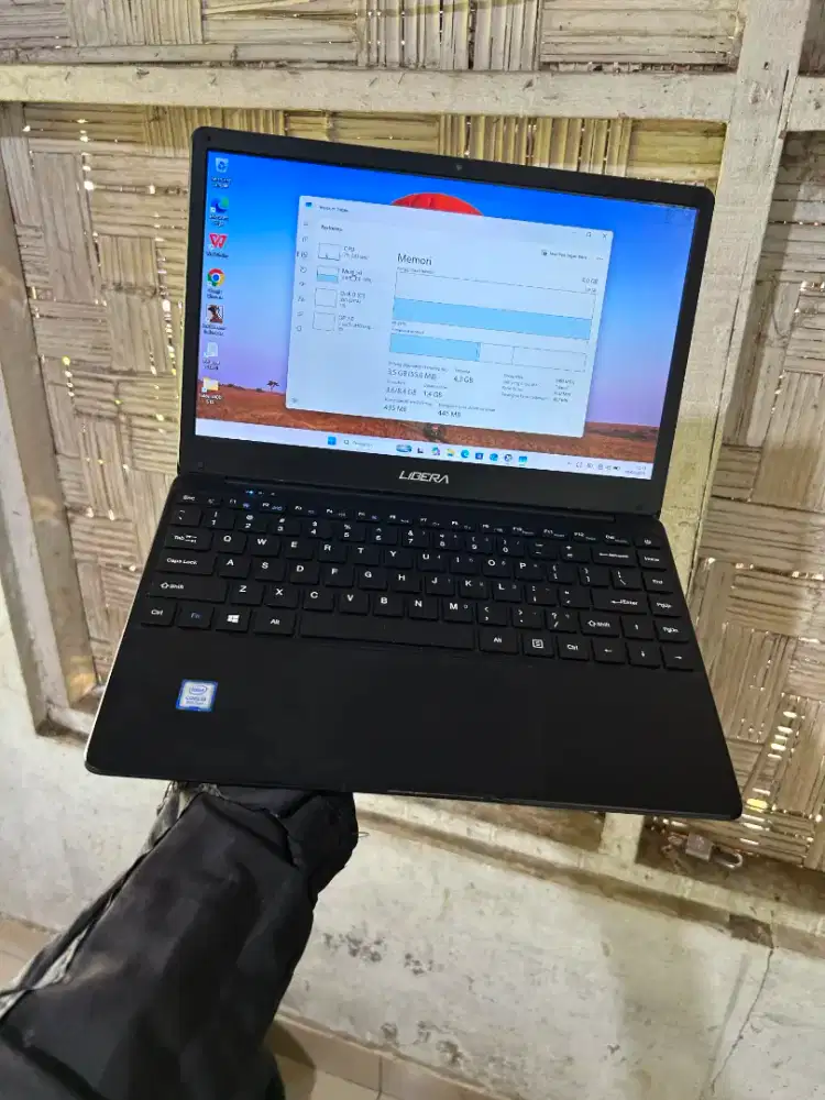 Laptop Libera X10 intel i3 Gen 8 Ram 8gb Ssd 512gb