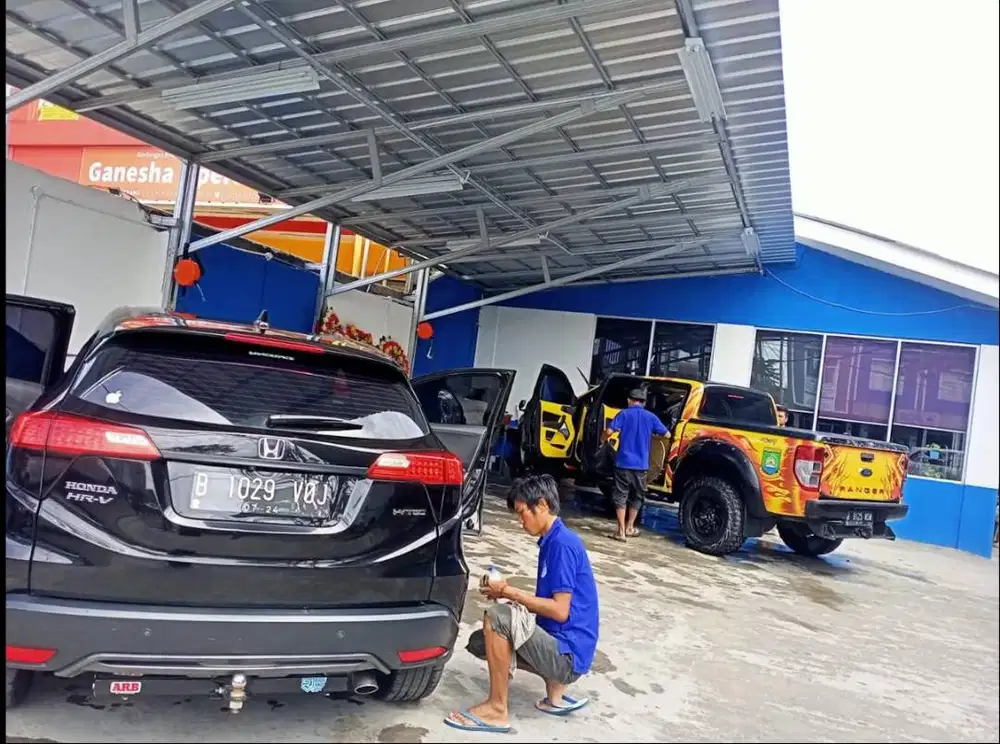 TAKE OVER jual usaha tempat cuci mobil