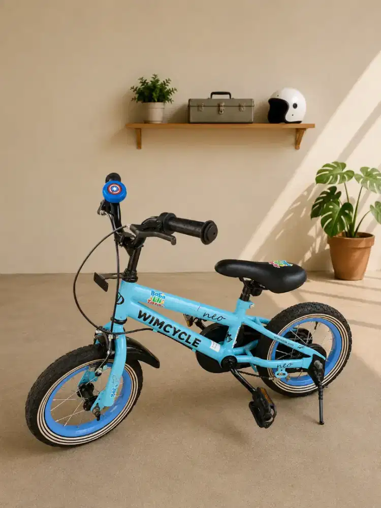 Sepeda anak wimcycle bugsy neo 12 inch