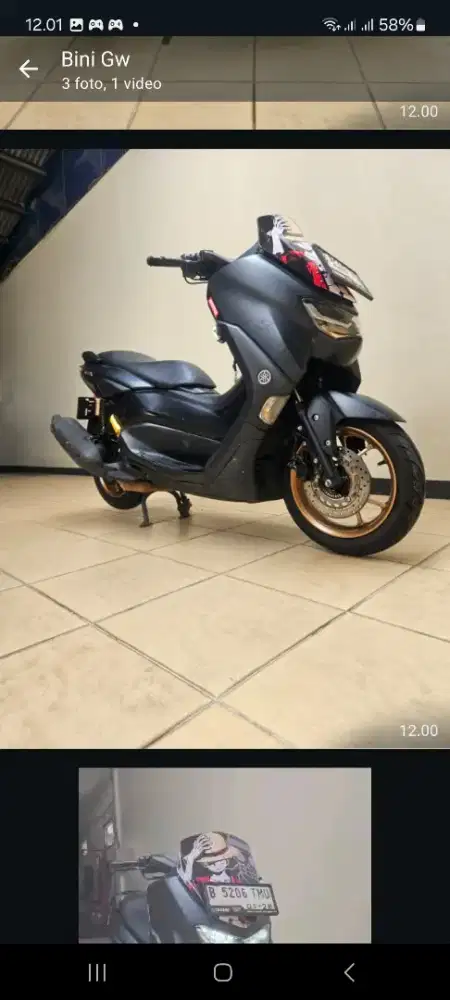 Di jual yamaha nmax thn 2023 harab di baca dexcripsi nya