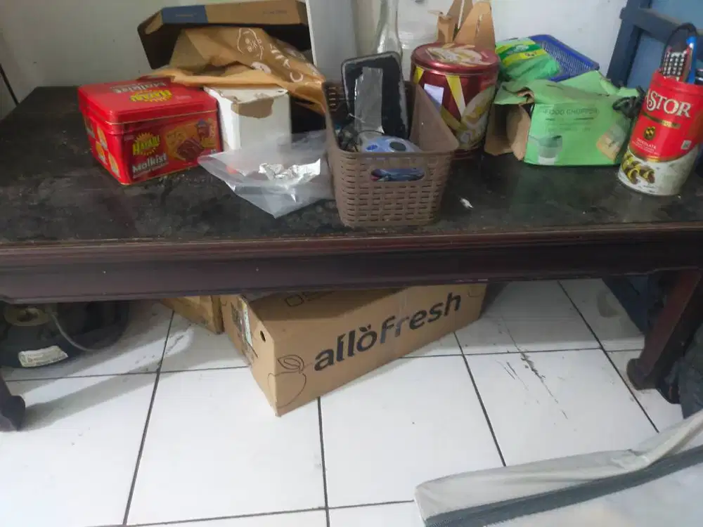 Jual meja oven etalase makanan meja rias