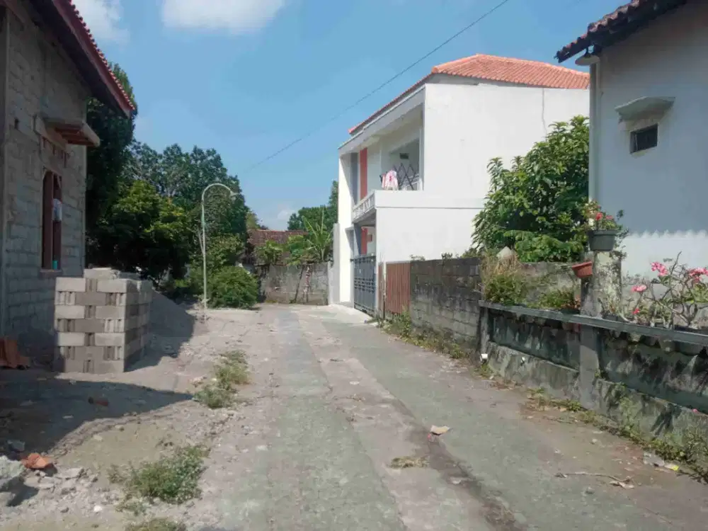 JUAL TANAH KOSONG LUASAN 140M DEKAT BUDIMULIA2 Wedomartani