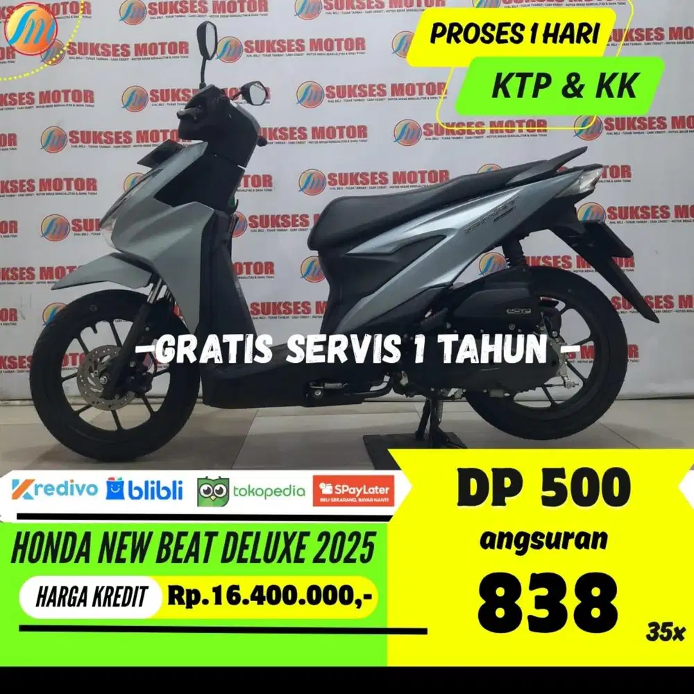DP PROMO 500RIBU HONDA NEW BEAT CBS 2025 ANGSURAN SANGAT RENDAH