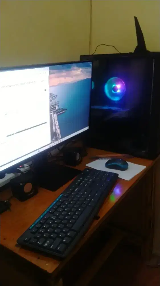 PC RAKITAN barang baru nggak pernah di pake