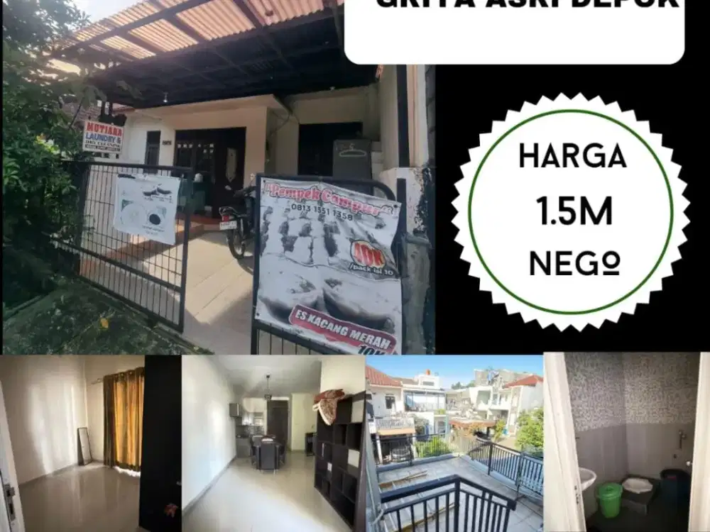 RUMAH SECOND GRIYA ASRI DEPOK