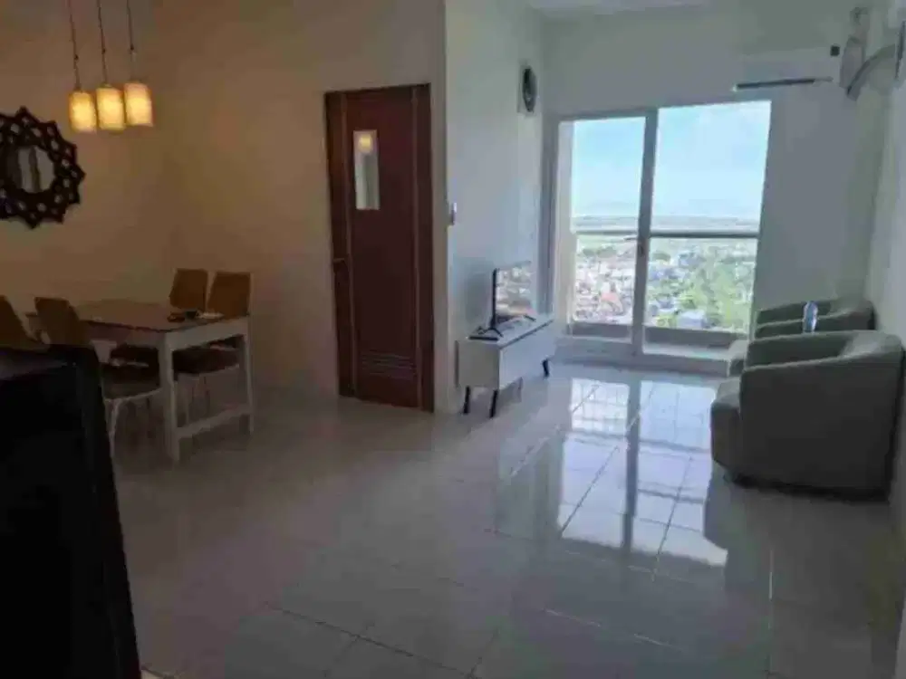 Disewakan Unit Apartemen Puncak Dharmahusada 2BR Semi Furnish