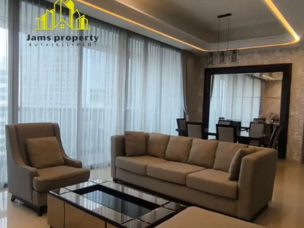 Disewakan Apartemen Anandamaya 3+1 Br Luas 217 M2 Full Furnish Siap Huni Jakarta Selatan