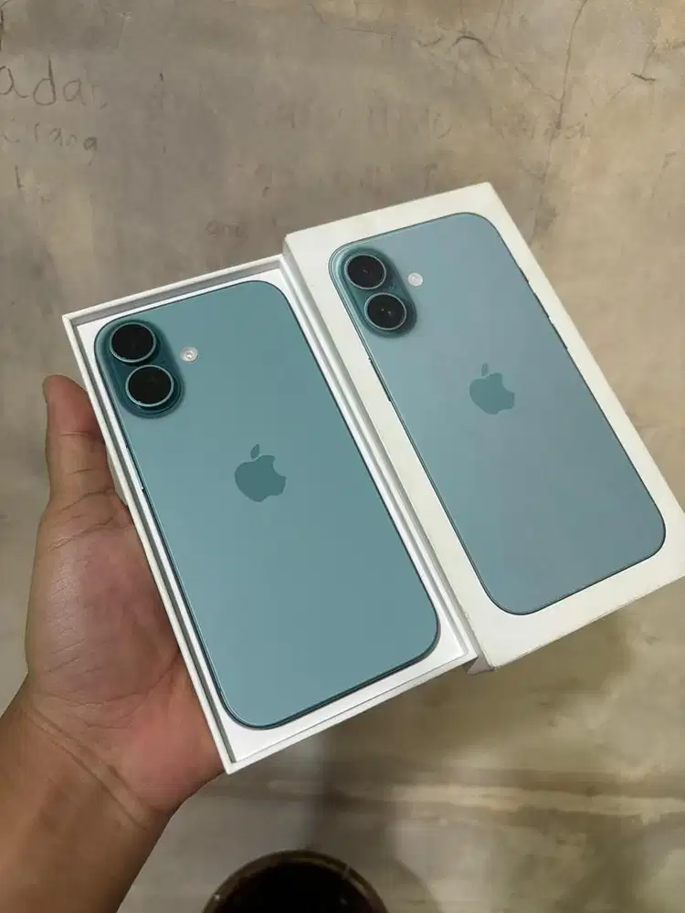 iPhone 16 128 GB Teal Resmi iBox