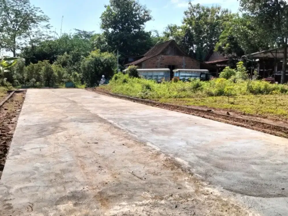 JUAL TANAH PEKARANGAN MURAH DI TANGKISAN TAWANGSARI SUKOHARJO SELATAN PABRIK SRITEX