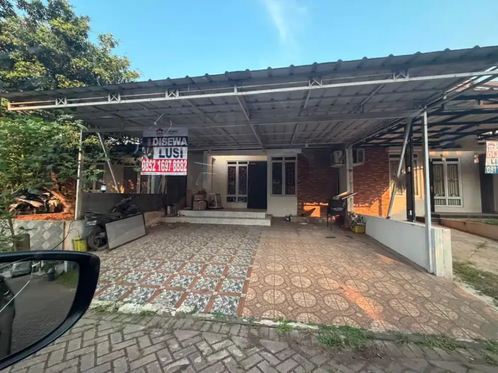 Disewakan Cepat Rumah Metland Transyogi Cluster Green Palma Siap Huni