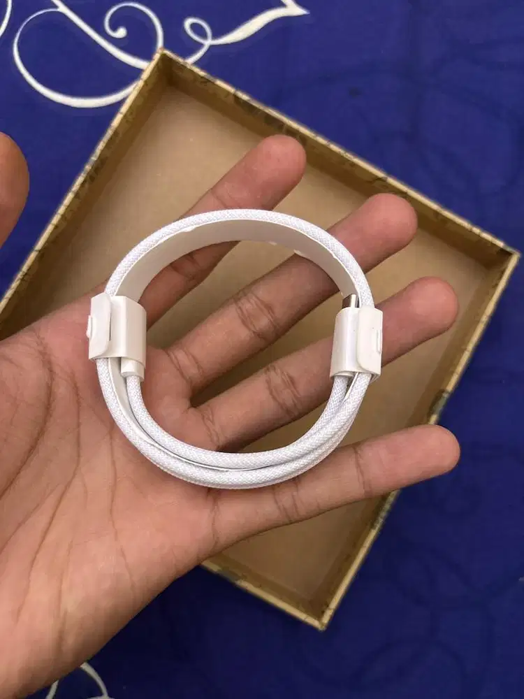 Kabel cas iphone c to c 100% original