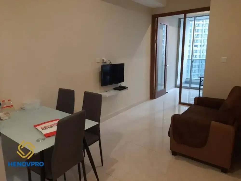 BRAND NEW Taman Anggrek Residence Unit 1+1BR Full Furnish
