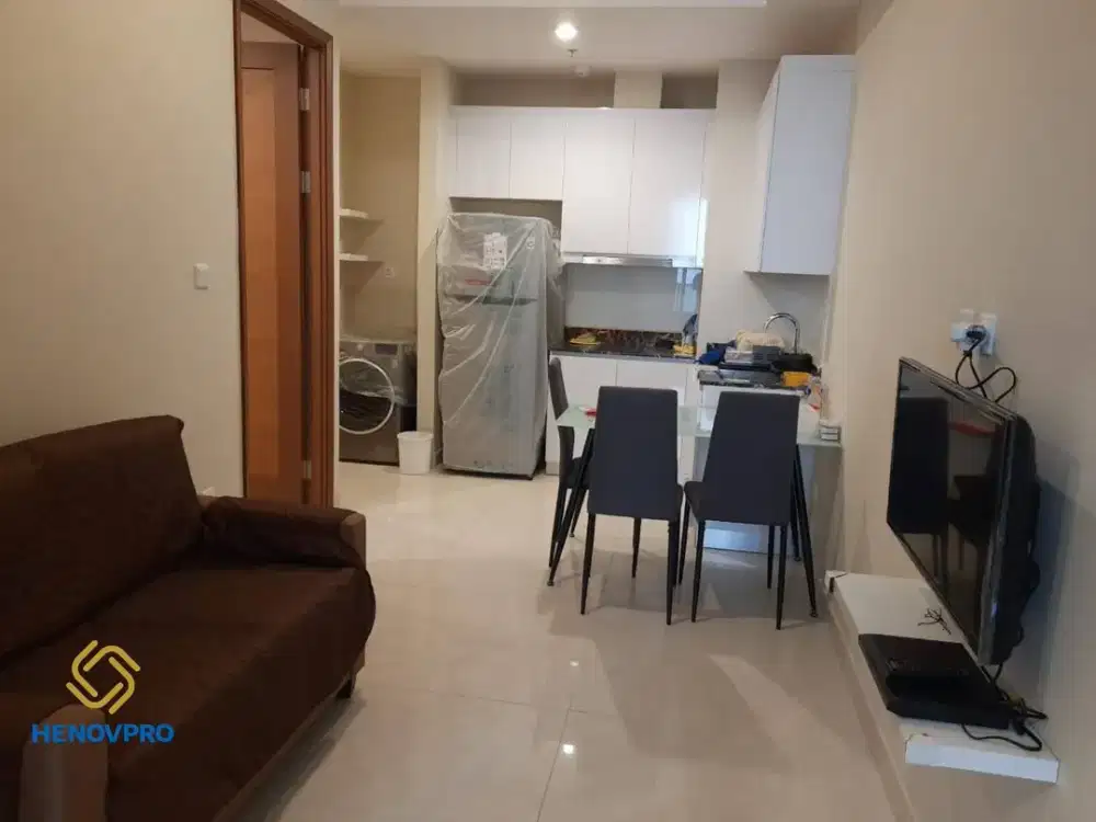 BRAND NEW Taman Anggrek Residence Unit 1+1BR Full Furnish