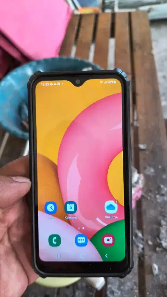 Samsung a01 2/16gb Android 12 All fungsi Normal