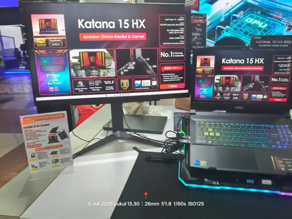 Laptop gaming MSI Katana 15 HX
