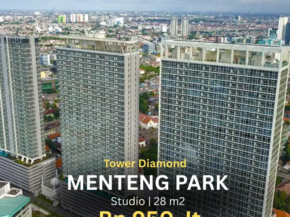 Dijual Apartemen di Apartemen Menteng Park Tower Diamond DM 9H