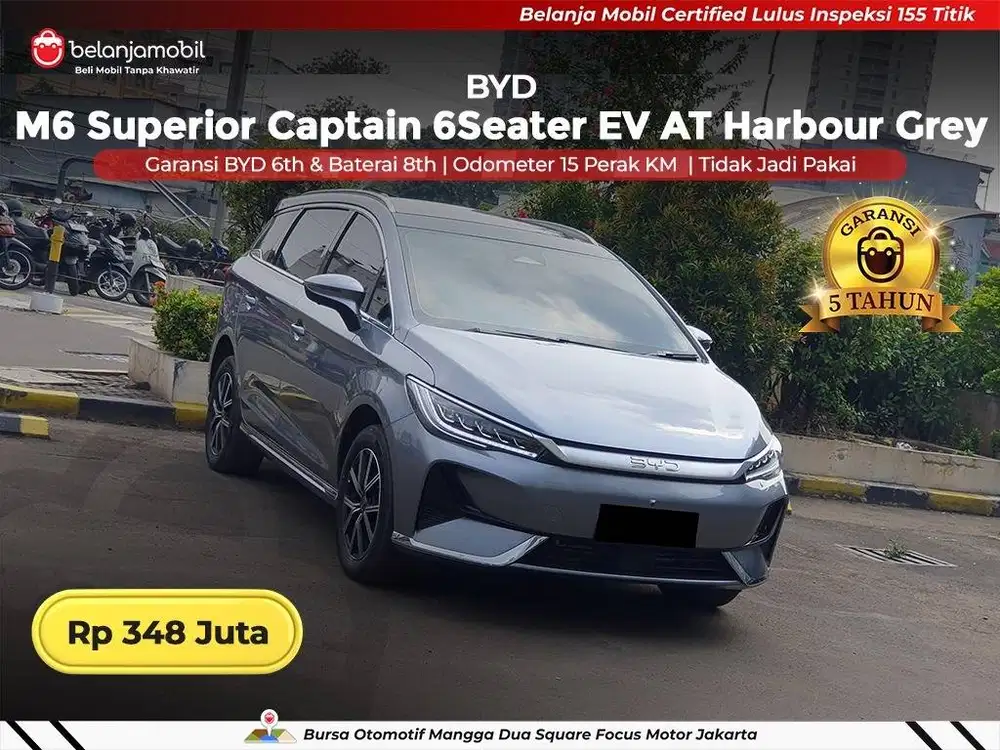 [ KM 15 PERAK ] BYD M6 M 6 Superior Captain 6Seater EV 2025/2026
