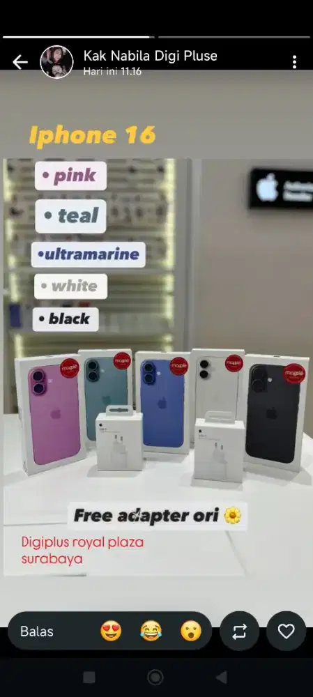 Iphone 16 || bisa pake cicilan Syarat KTP aja