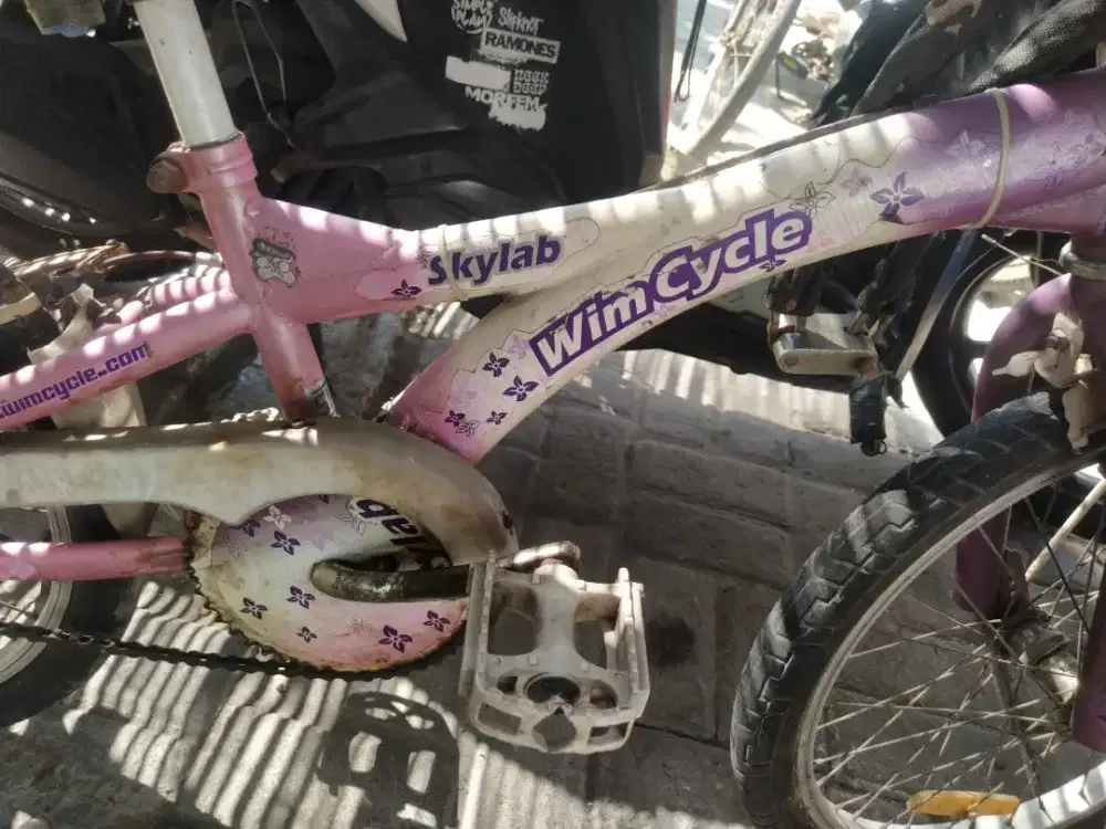 SEPEDA WIM CYCLE RANGKA BESAR KUAT MASIH LUMAYAN