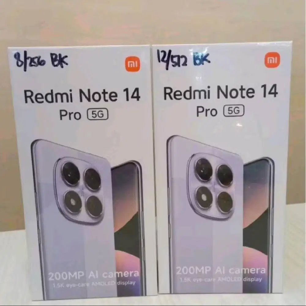Xiaomi Redmi Note 14 Pro 5G 12/512GB Garansi Resmi