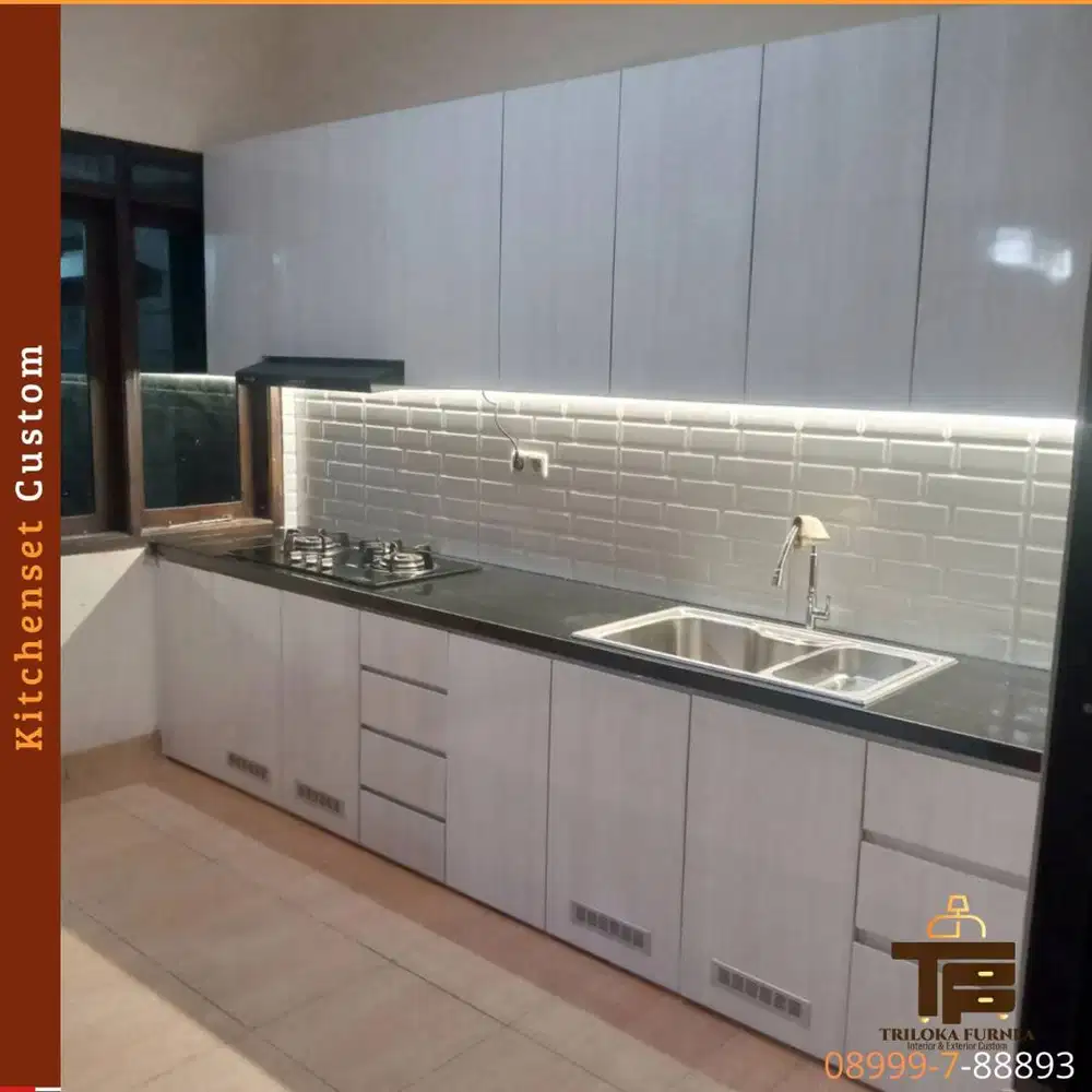Kitchen Set Custom Berkualitas | Desain Modern Sesuai Kebutuhan