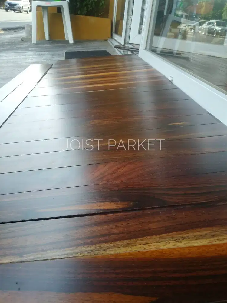 Lantai Kayu Sonokeling Solid Jogja Premium - Parket Eksklusif Langka