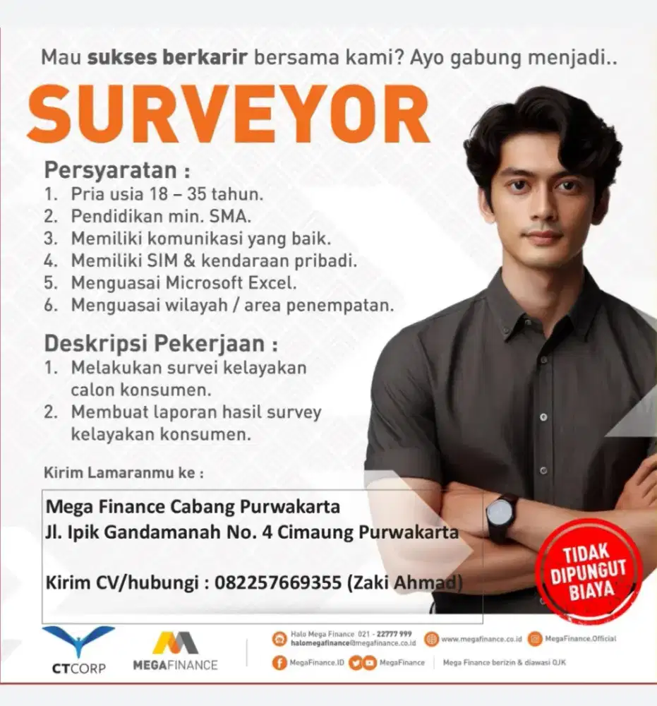 Walk Interview CMO PT Mega Finance
