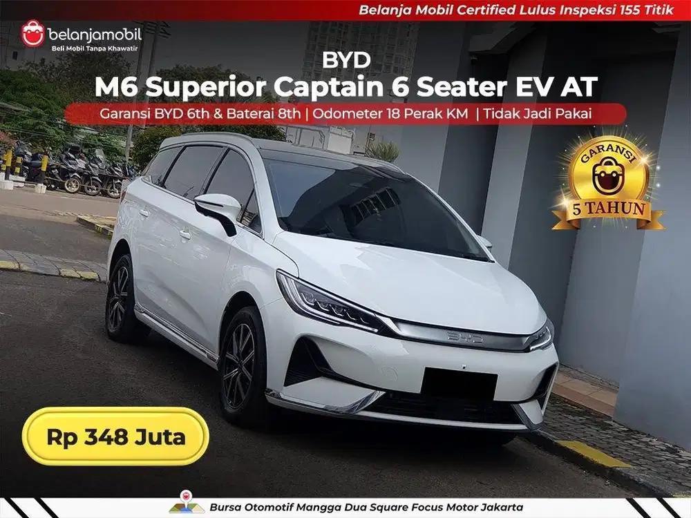 [ KM 18 PERAK ] BYD M6 M 6 Superior Captain 6 Seater EV 2025/2026