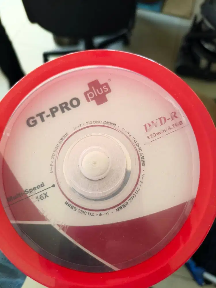 GT PRO DVD-R PLUS 4.7GB (50 pcs) murah bangettt