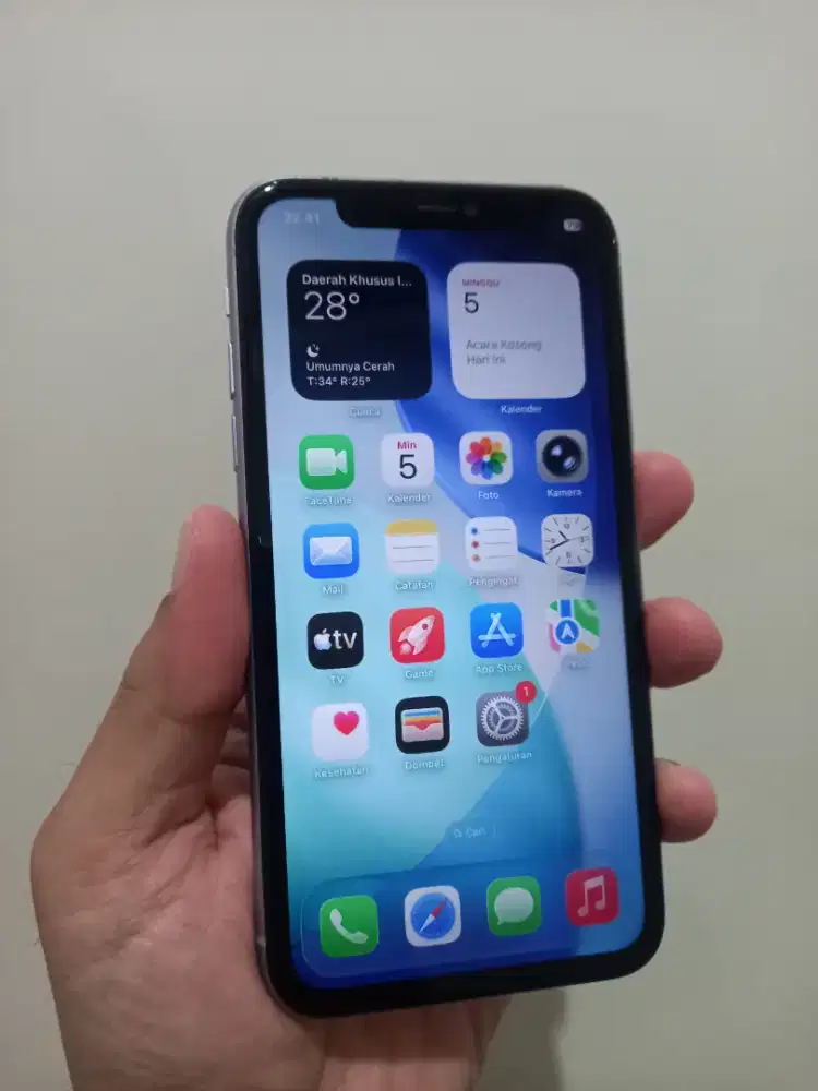 IPhone 11 Purple 64Gb Ex Inter Fullset normal no minus