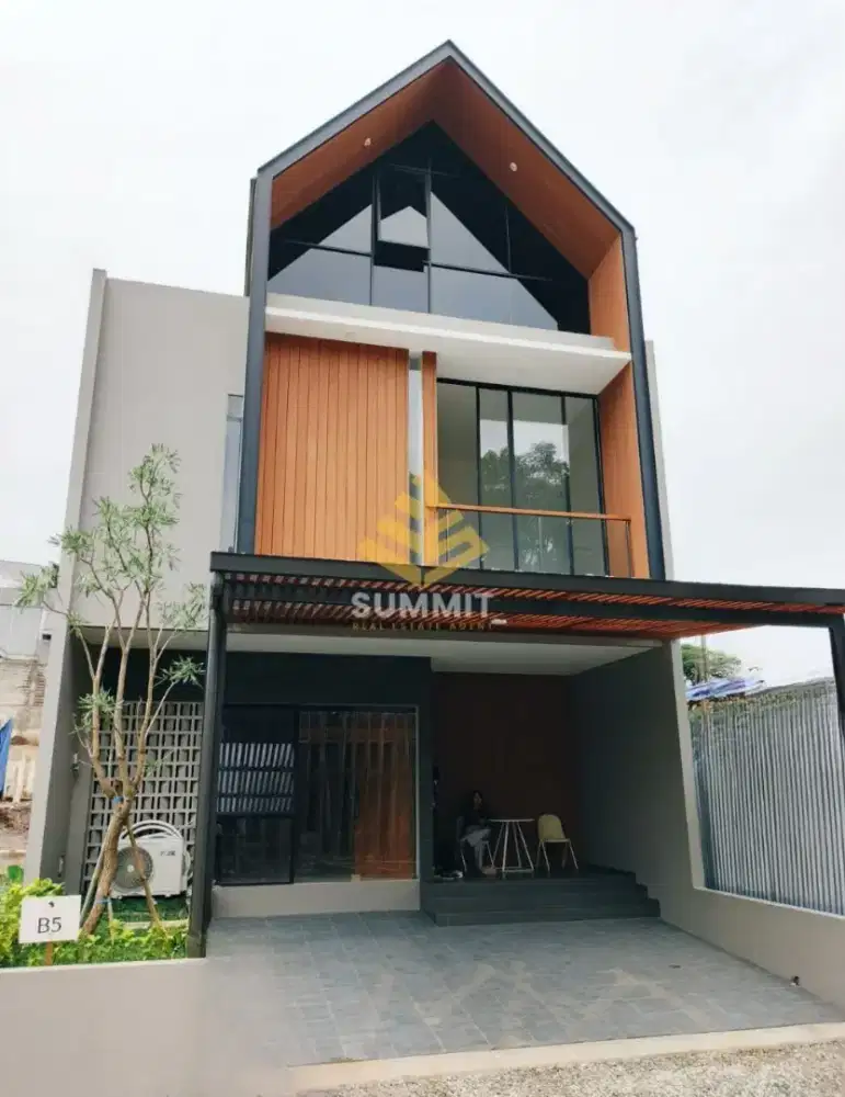 Rumah baru konsep natural live ECO di riverside Setraduta bandung