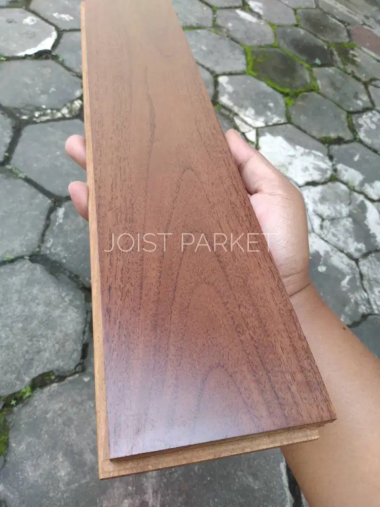 Lantai Kayu Jati Solid Jogja Premium - Parket Kayu Asli Mewah