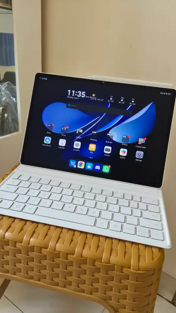 Huawei MatePad 12X 12/256GB White 99% Mulus Fullset Garansi Resmi